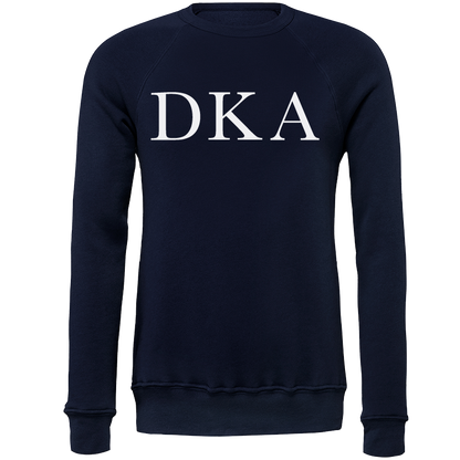 Delta Kappa Alpha Embroidered Lettered Crewneck Sweatshirts