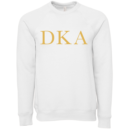 Delta Kappa Alpha Embroidered Lettered Crewneck Sweatshirts