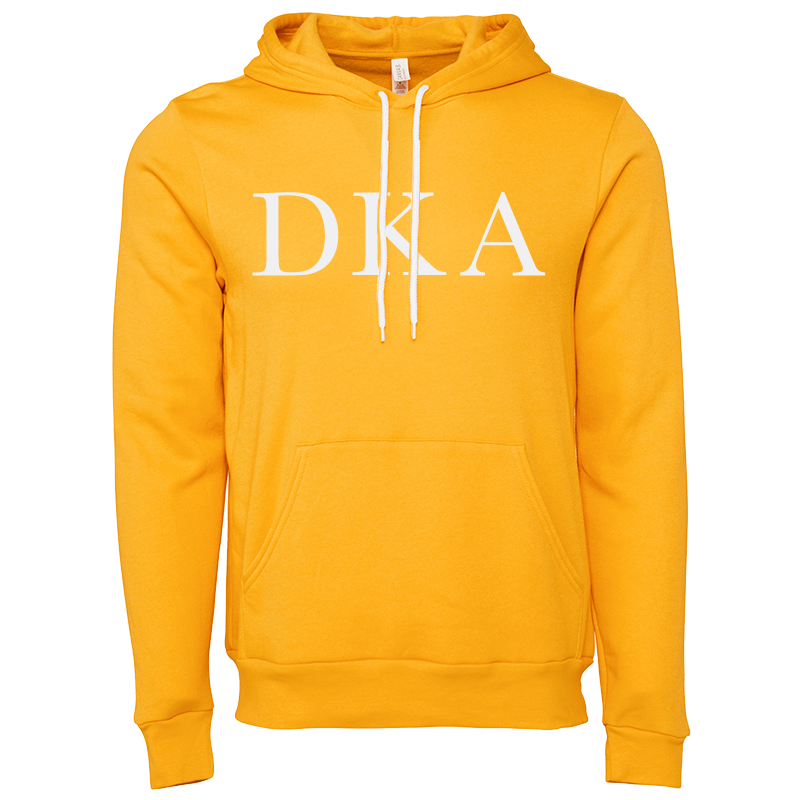 Delta Kappa Alpha Embroidered Lettered Hooded Sweatshirts