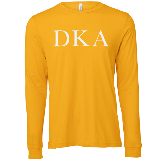 Delta Kappa Alpha Lettered Long Sleeve T-Shirts