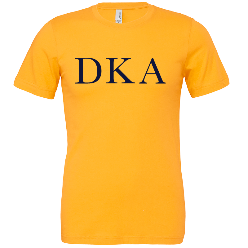 Delta Kappa Alpha Lettered Short Sleeve T-Shirts