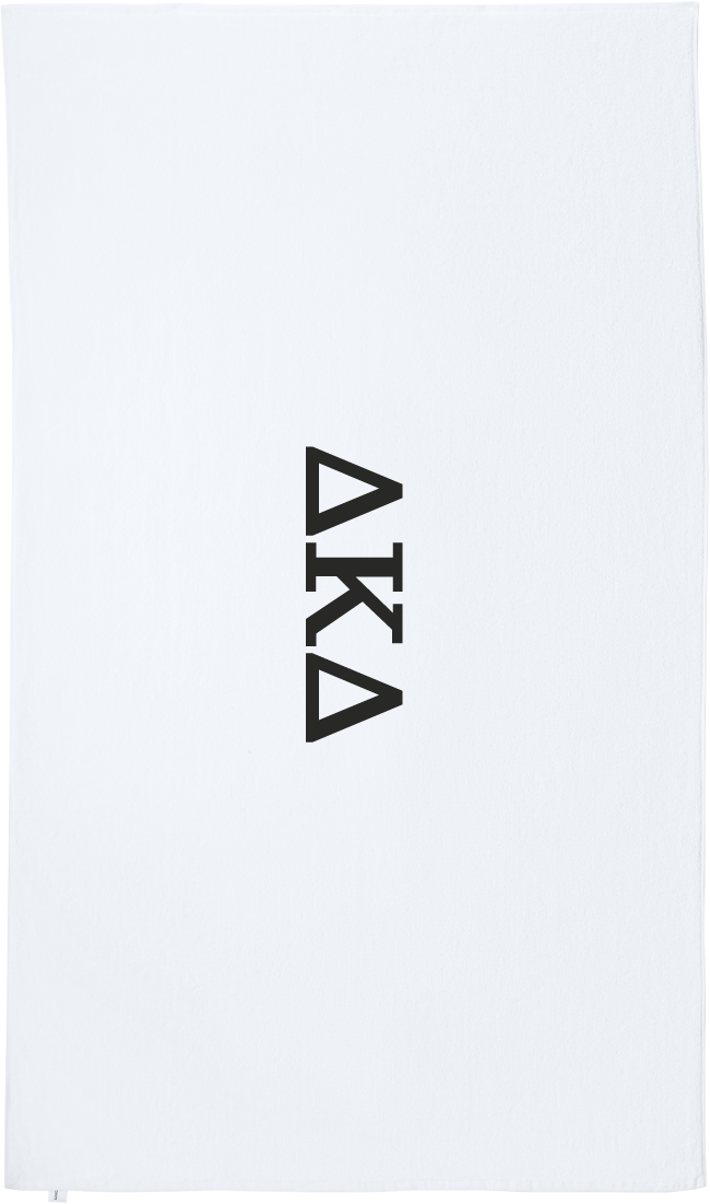 Delta Kappa Delta Lettered Beach Towels