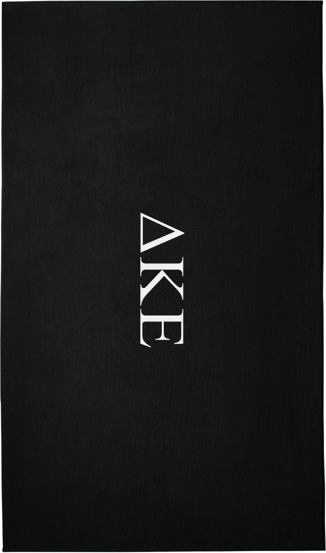 Delta Kappa Epsilon Lettered Beach Towels