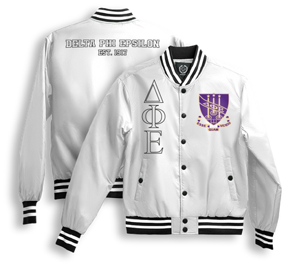Delta Phi Epsilon Bomber Jackets