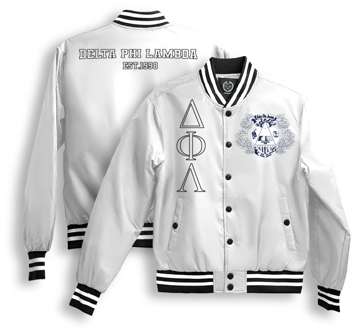 Delta Phi Lambda Bomber Jackets