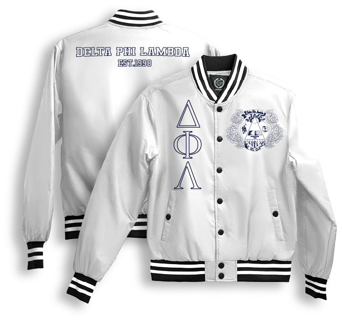 Delta Phi Lambda Bomber Jackets
