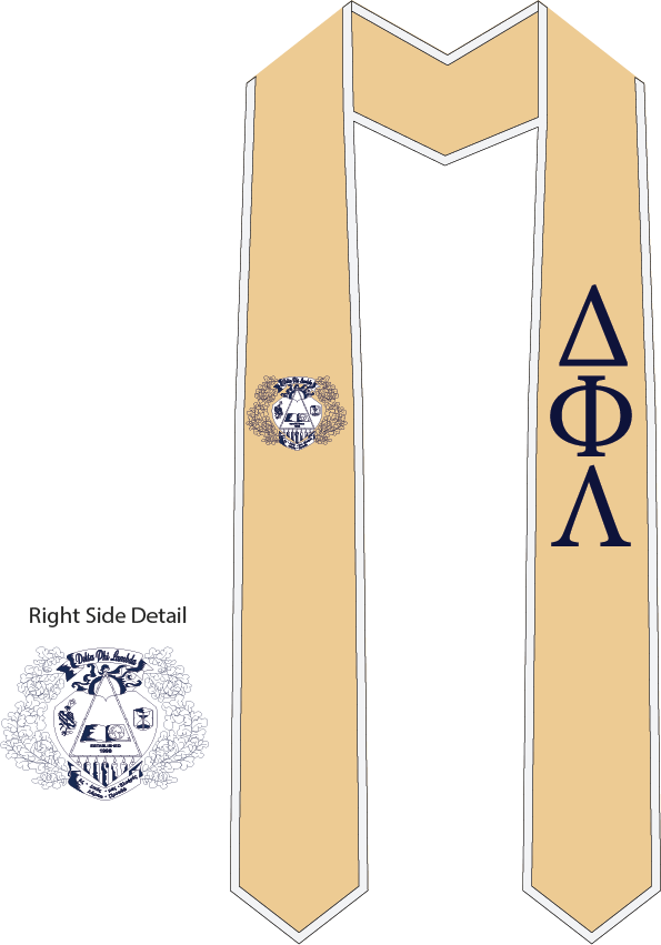 Delta Phi Lambda Graduation Stoles