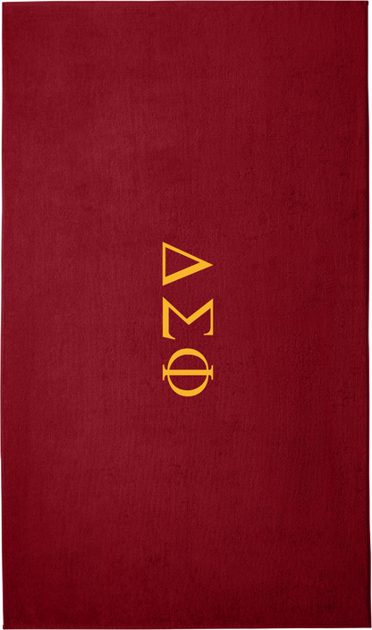 Delta Sigma Phi Lettered Beach Towels