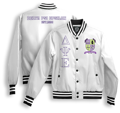 Delta Psi Epsilon Bomber Jackets