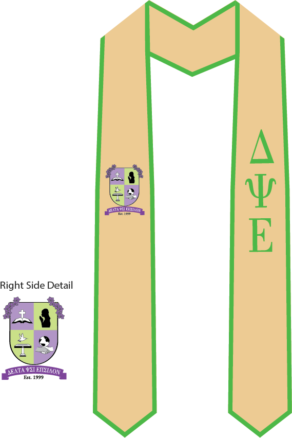 Delta Psi Epsilon Graduation Stoles