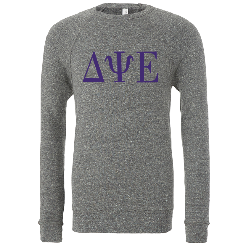 Delta Psi Epsilon Lettered Crewneck Sweatshirts