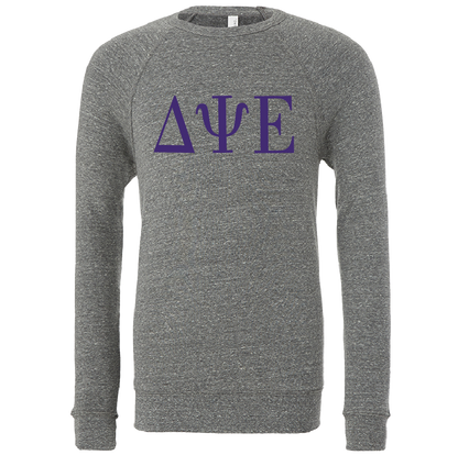 Delta Psi Epsilon Lettered Crewneck Sweatshirts