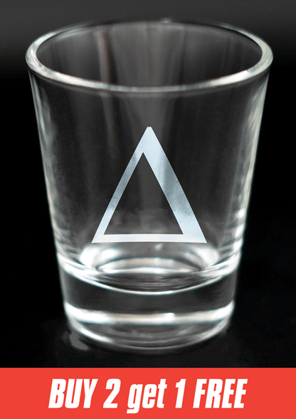 Greek Letter Shot Glasses