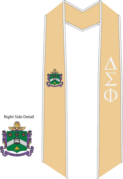Delta Sigma Phi Graduation Stoles
