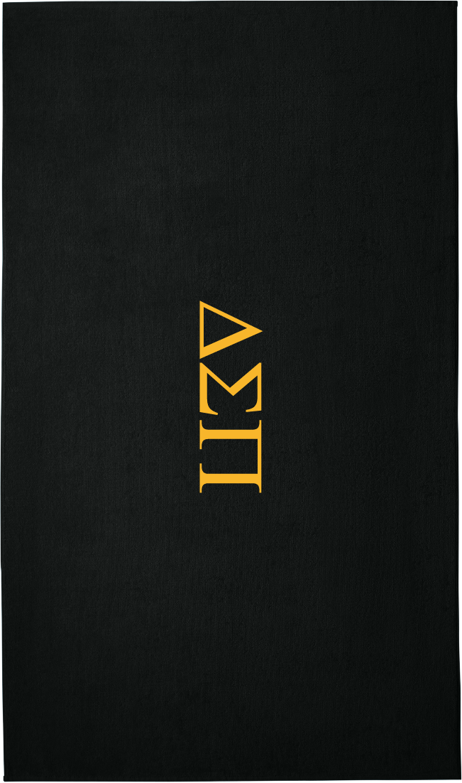 Delta Sigma Pi Lettered Beach Towels