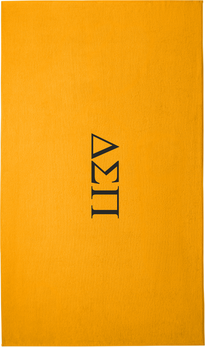 Delta Sigma Pi Lettered Beach Towels