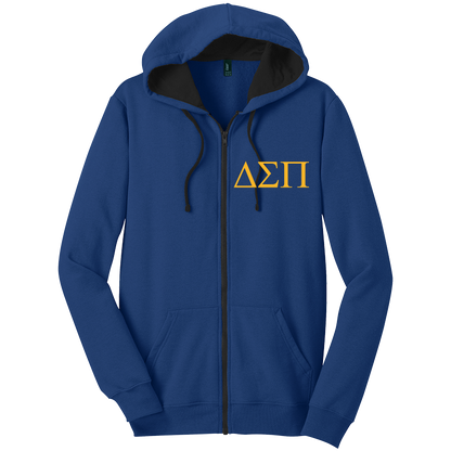 Delta Sigma Pi Zip-Up Hooded Sweatshirts