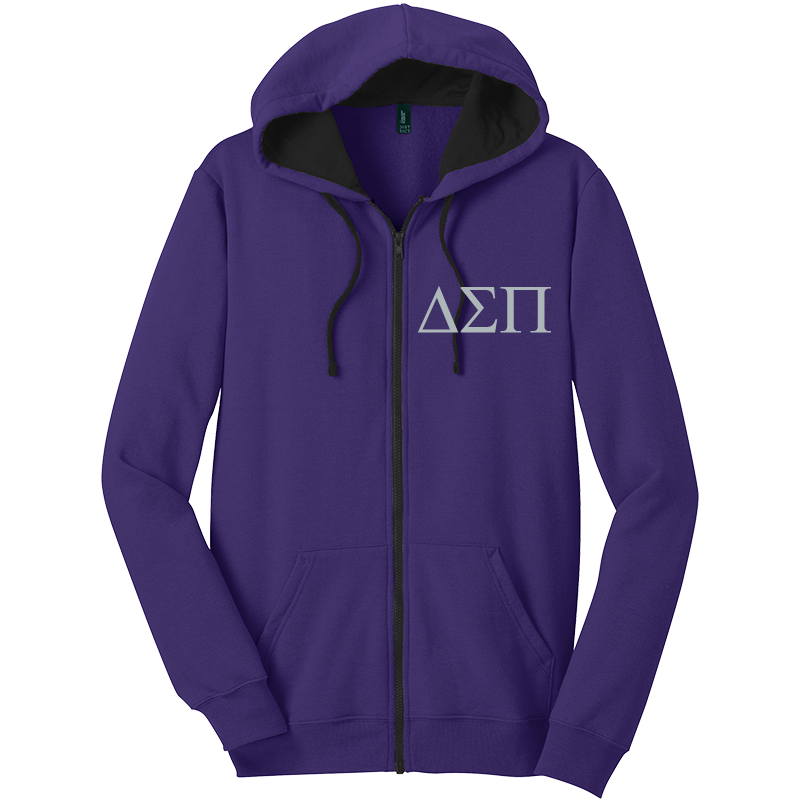 Delta Sigma Pi Zip-Up Hooded Sweatshirts