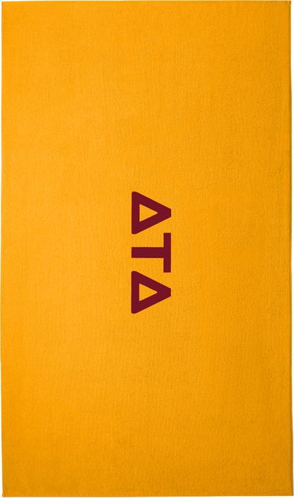 Delta Tau Delta Lettered Beach Towels