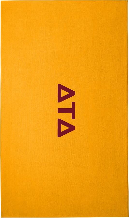 Delta Tau Delta Lettered Beach Towels