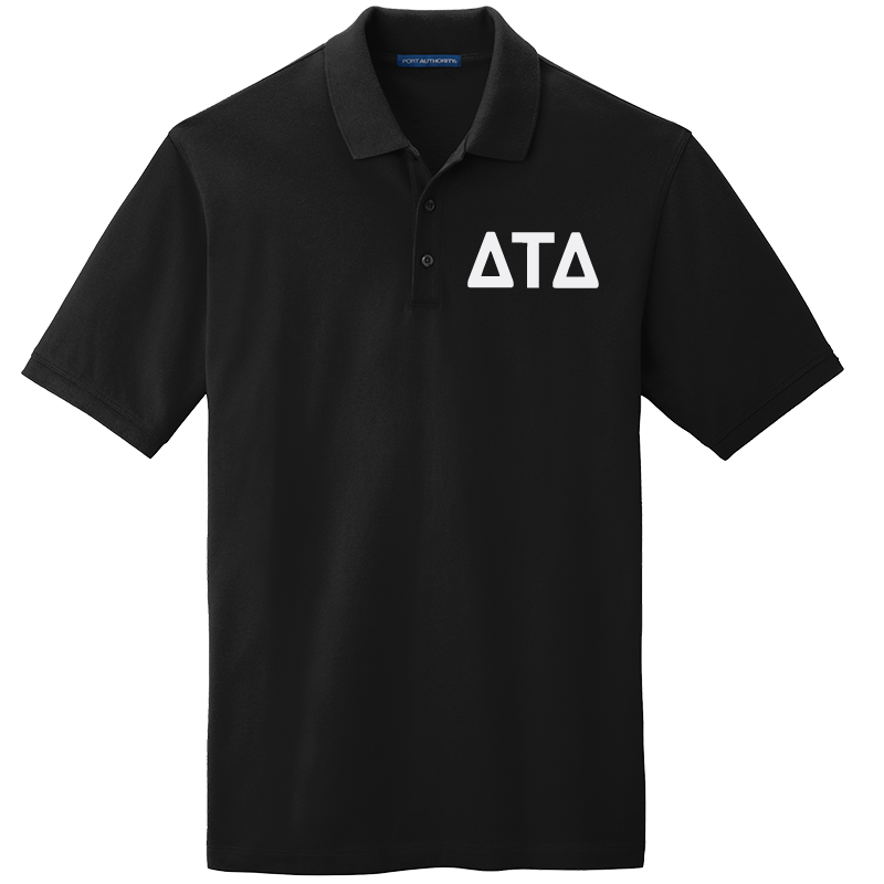 Delta Tau Delta Men's Embroidered Polo Shirt