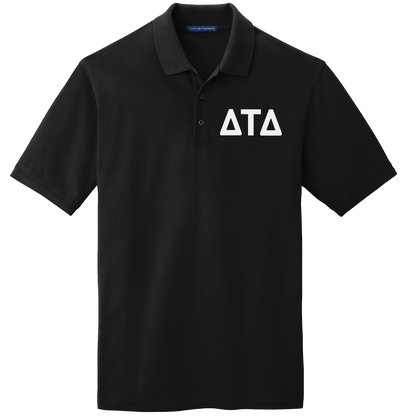 Delta Tau Delta Men's Embroidered Polo Shirt