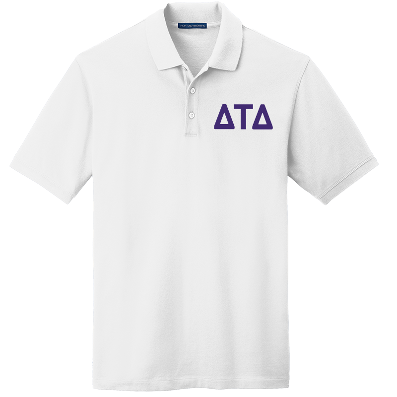 Delta Tau Delta Men's Embroidered Polo Shirt