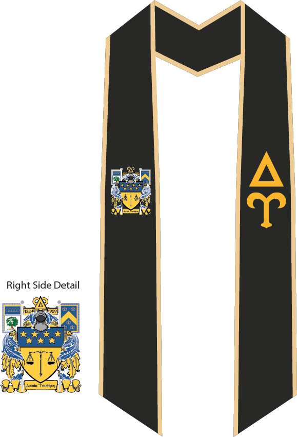 Delta Upsilon Graduation Stoles