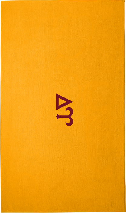 Delta Zeta Lettered Beach Towels