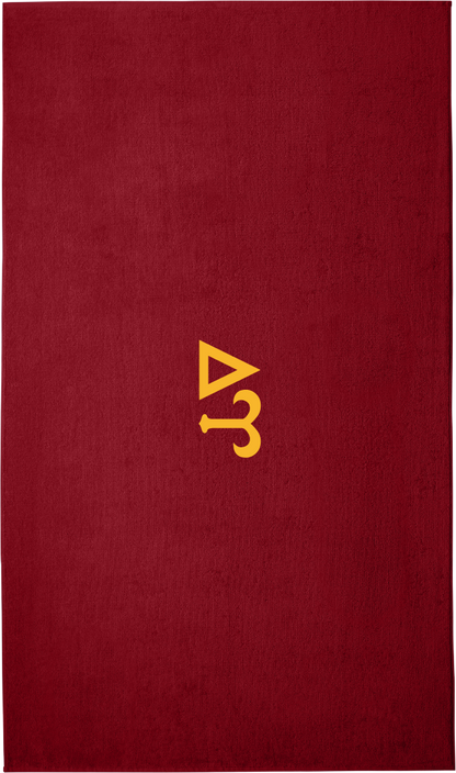 Delta Zeta Lettered Beach Towels