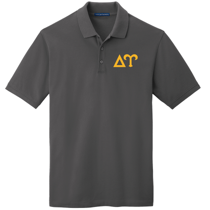 Delta Upsilon Men's Embroidered Polo Shirt