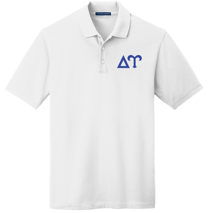 Delta Upsilon Men's Embroidered Polo Shirt