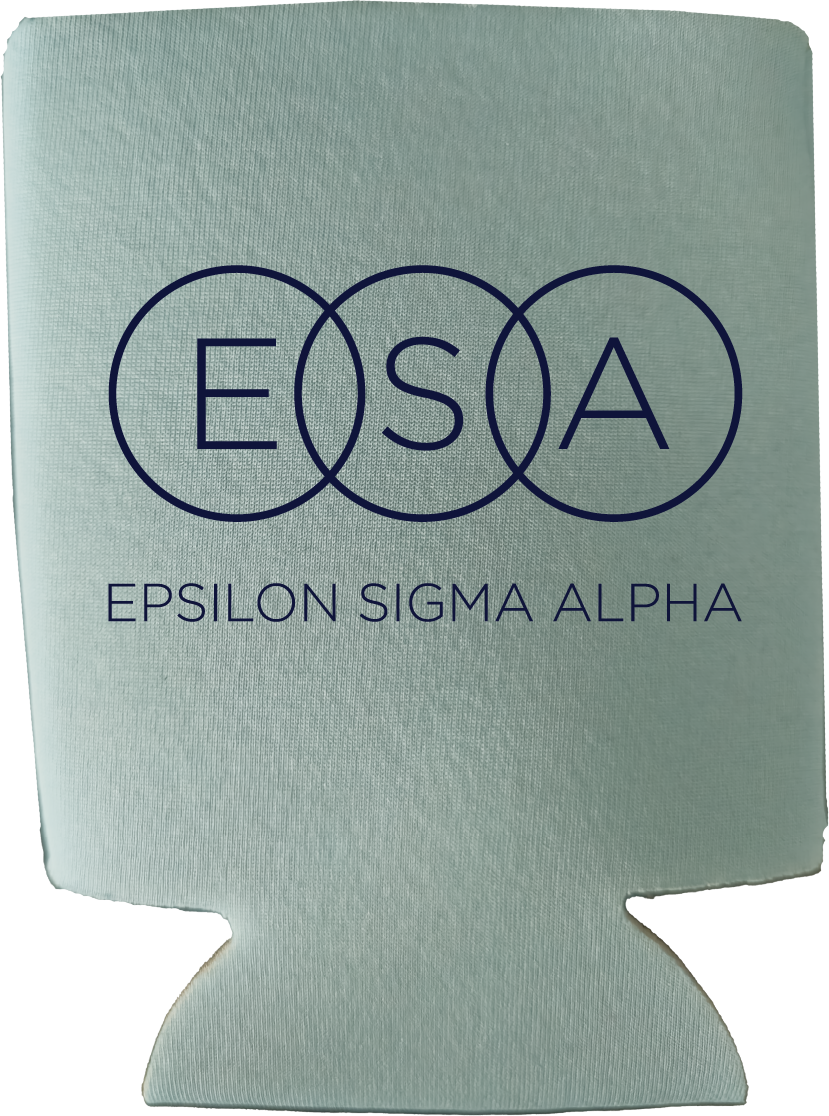 Epsilon Sigma Alpha Can Coozies