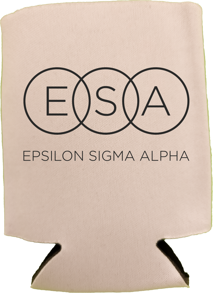 Epsilon Sigma Alpha Can Coozies