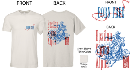 Epsilon Sigma Alpha Cowboy Graphic T-Shirt