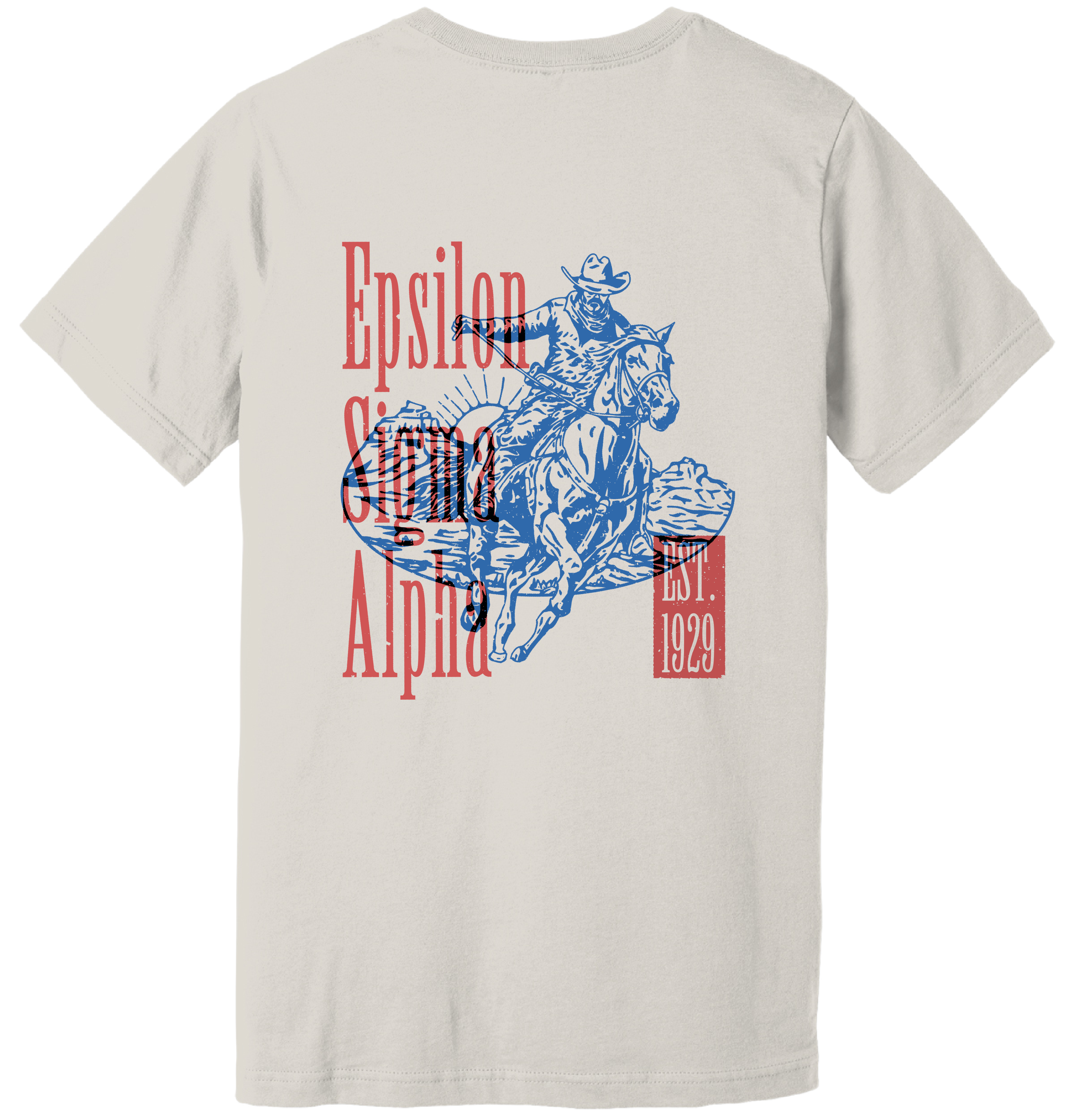 Epsilon Sigma Alpha Cowboy Graphic T-Shirt