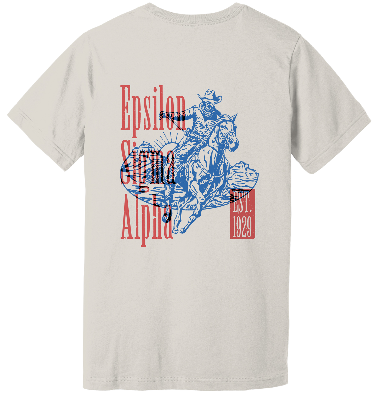Epsilon Sigma Alpha Cowboy Graphic T-Shirt