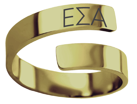 Epsilon Sigma Alpha Lettered Rings
