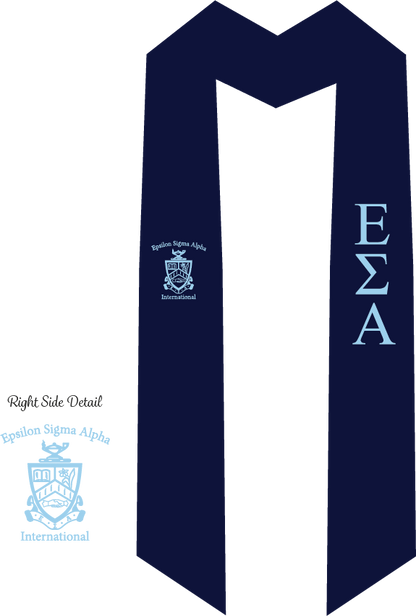 Epsilon Sigma Alpha Graduation Stoles