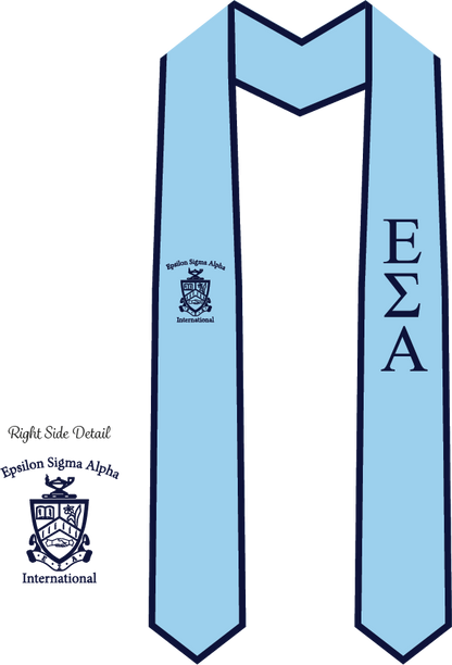 Epsilon Sigma Alpha Graduation Stoles