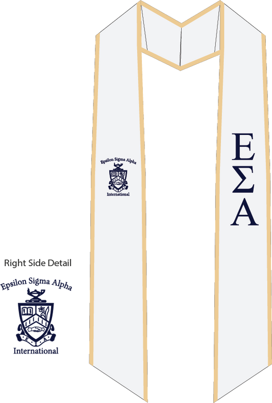 Epsilon Sigma Alpha Graduation Stoles
