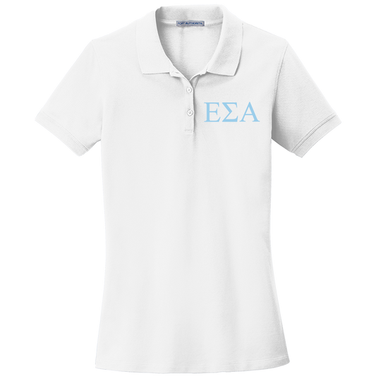 Epsilon Sigma Alpha Ladies' Embroidered Polo Shirt