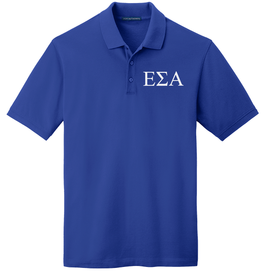 Epsilon Sigma Alpha Men's Embroidered Polo Shirt