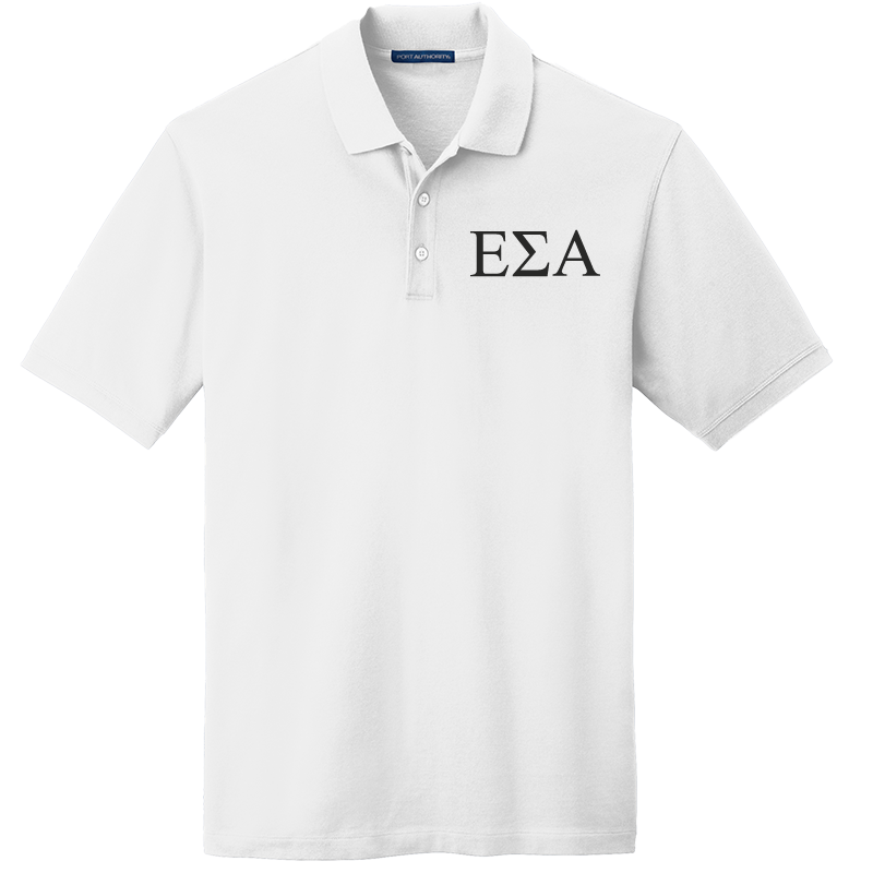 Epsilon Sigma Alpha Men's Embroidered Polo Shirt