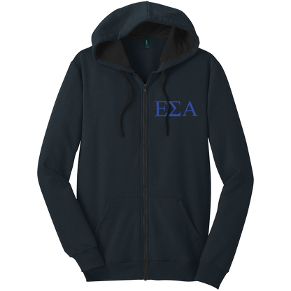 Epsilon Sigma Alpha Zip-Up Hooded Sweatshirts