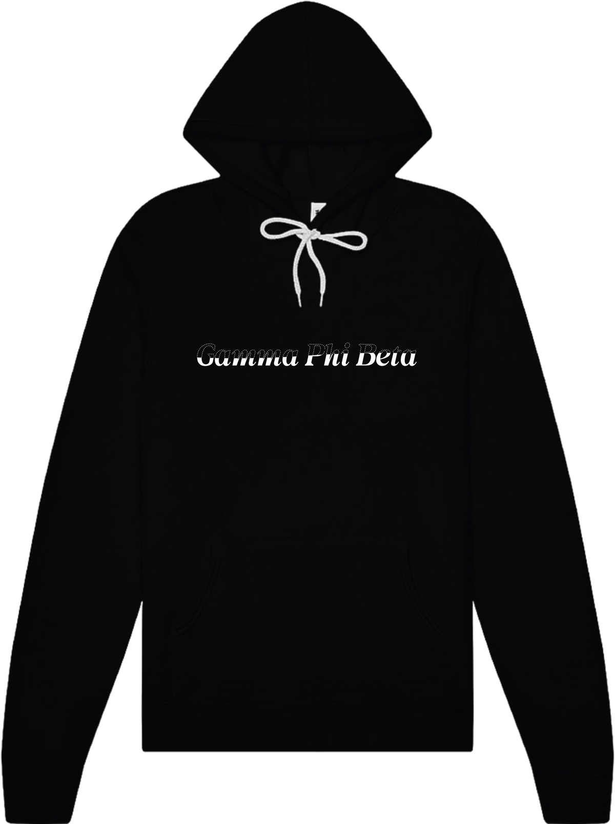Gamma Phi Beta Stitched Outline Hoodies