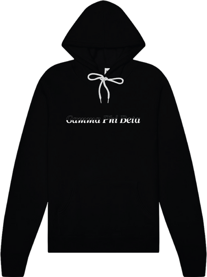 Gamma Phi Beta Stitched Outline Hoodies
