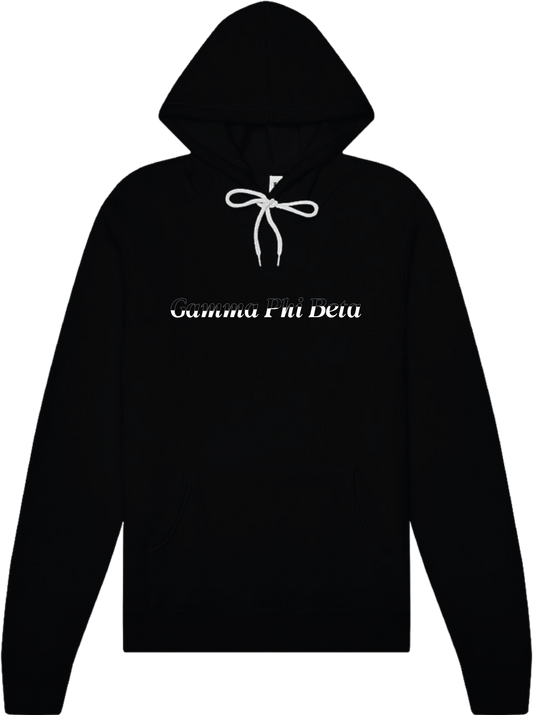 Gamma Phi Beta Stitched Outline Hoodies
