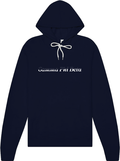 Gamma Phi Beta Stitched Outline Hoodies