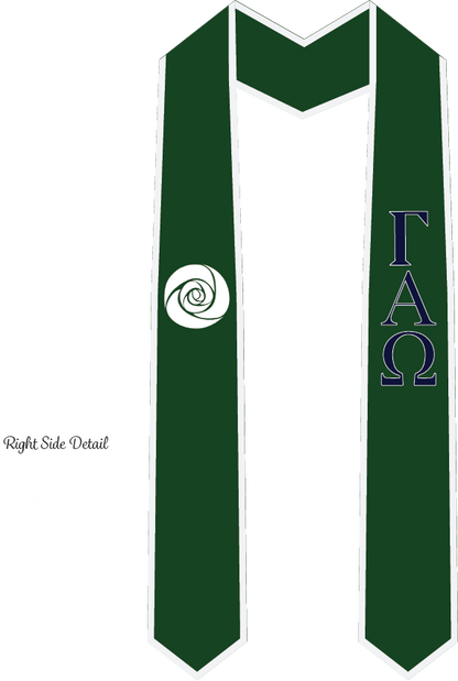 Gamma Alpha Omega Graduation Stoles